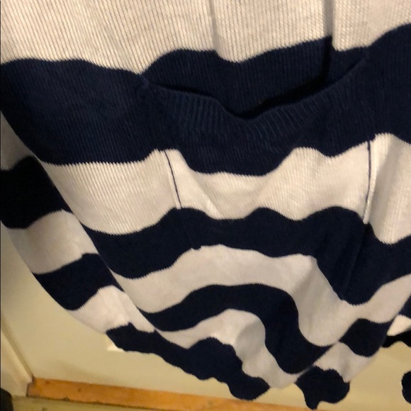 Vest striped white and blue size L - Picture 5 of 6